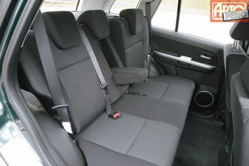 Сузуки Гранд Витара салон сзади