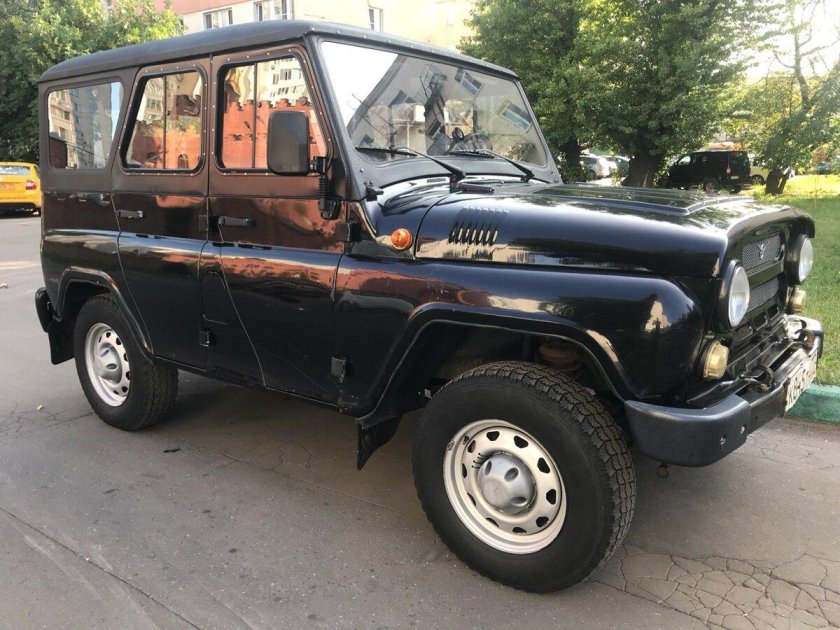 УАЗ Хантер 315195 чёрный