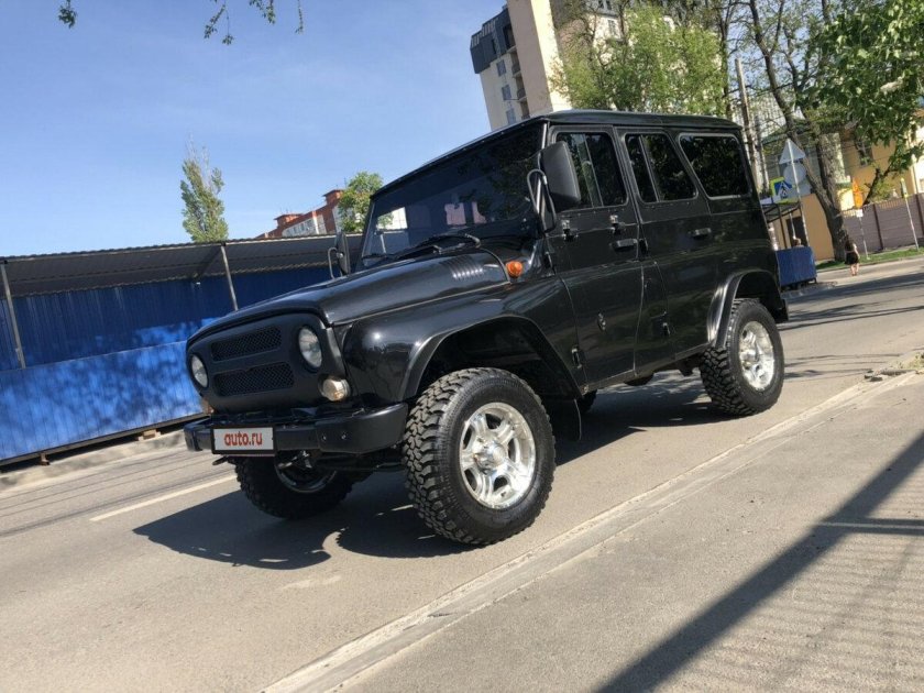 УАЗ Хантер черный