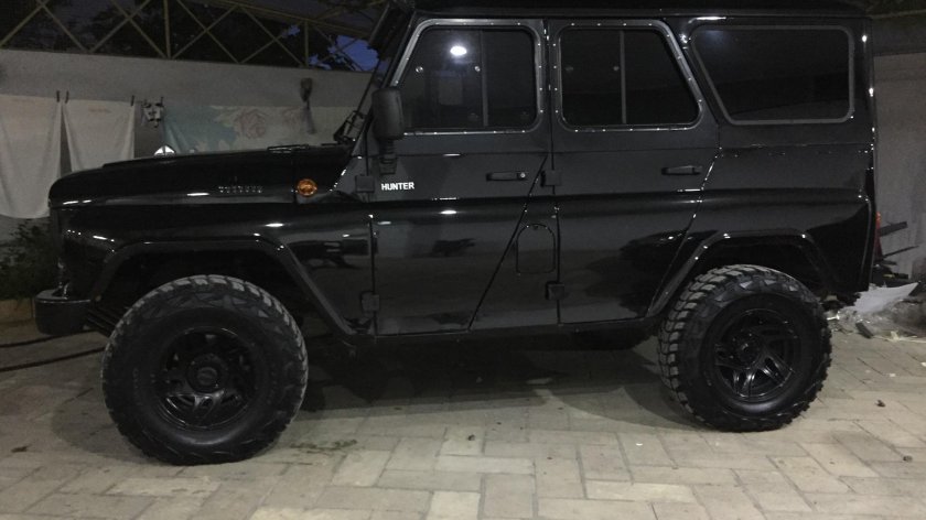 УАЗ 469 черный