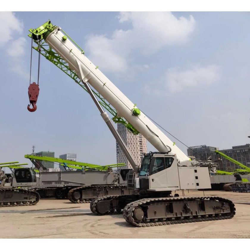 Зумлион кран 100т гусеничный