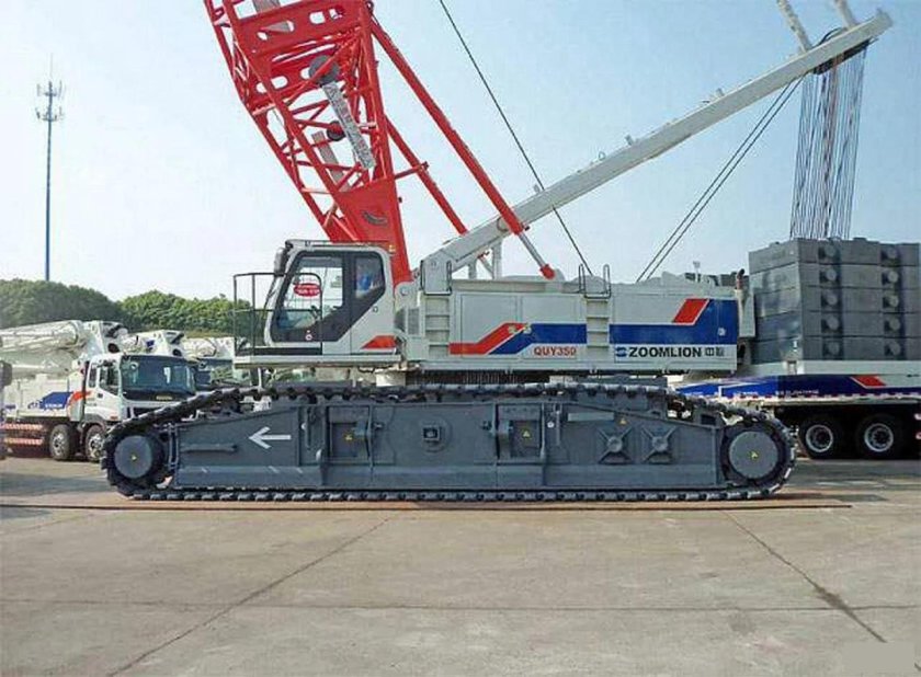 Гусеничный кран Zoomlion quy-350cl/27y
