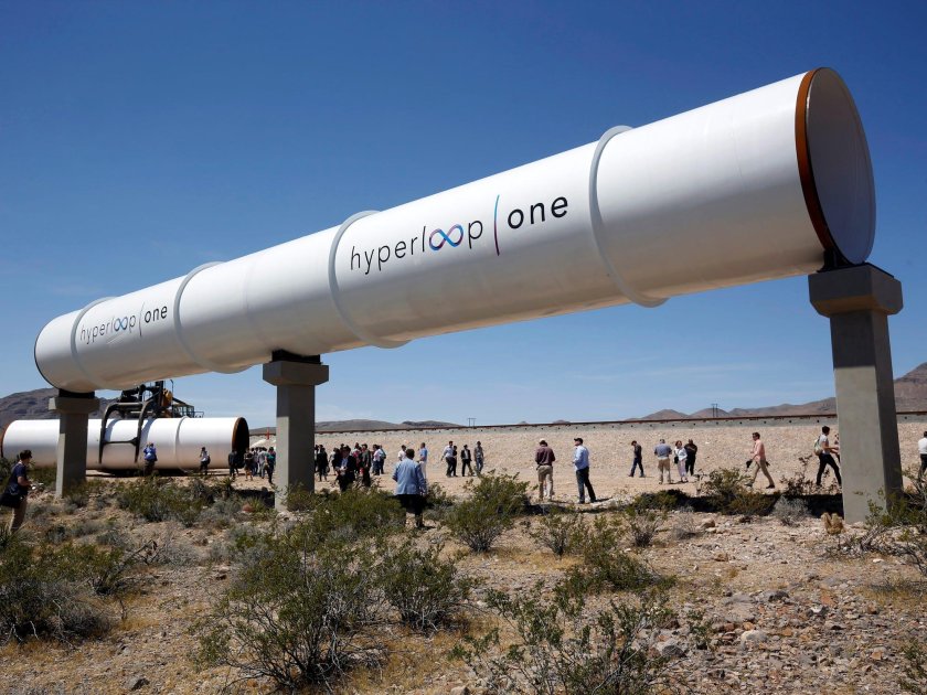 Вакуумные поезда Hyperloop