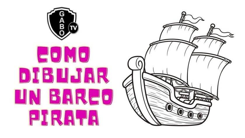 Корабль контур сбоку