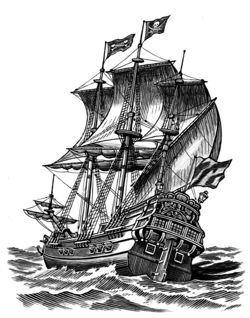 Набросок корабля