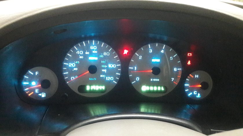 Додж Караван подсветка приборов