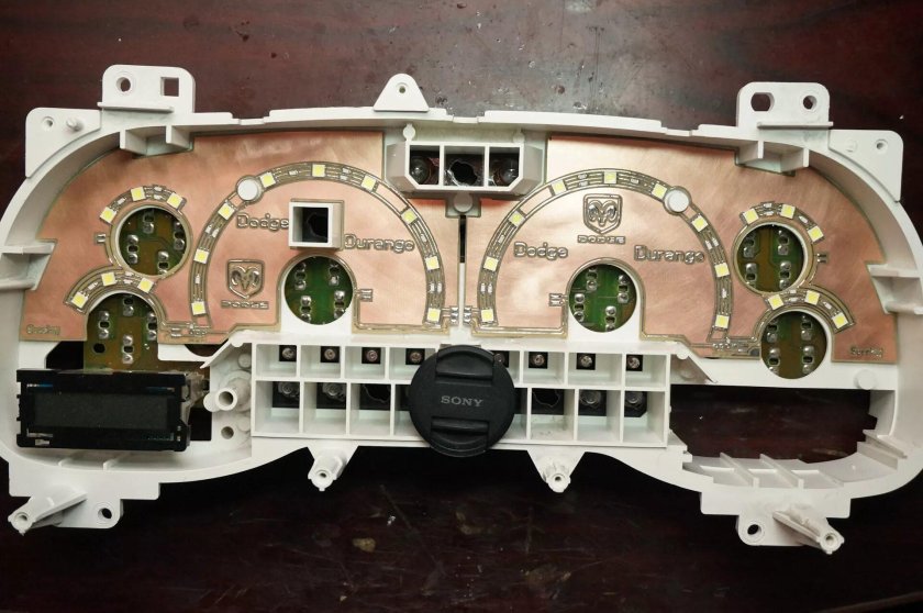 Пересвет блока печки Додж Калибер