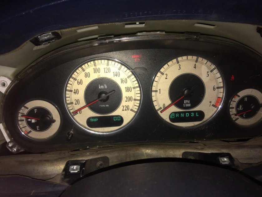 Приборная панель dodge Caravan