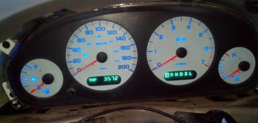 Лампочки подсветки приборной панели Додж Караван 4