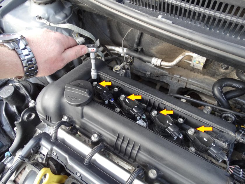 Свечи на Киа Рио 3 1.4