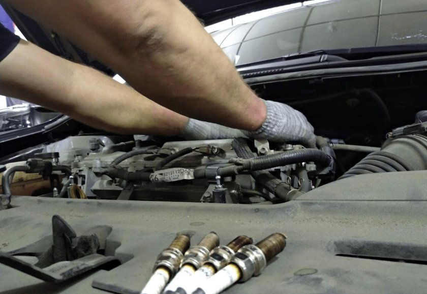 Замена свечей