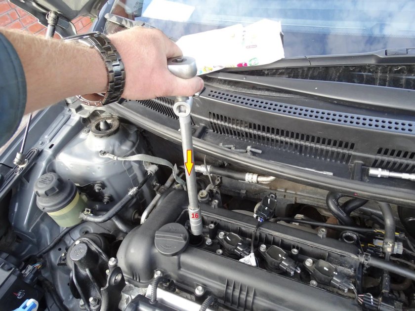 Свечи на Киа Рио 3 1.4