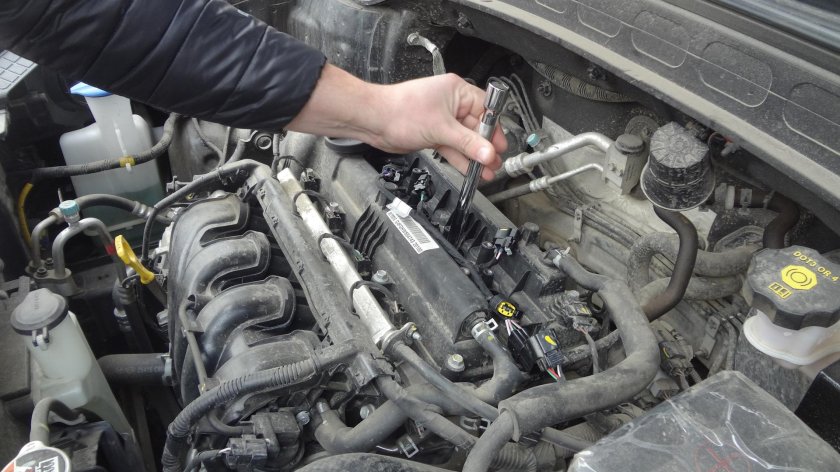 Замена свечей Хендай Крета 1.6