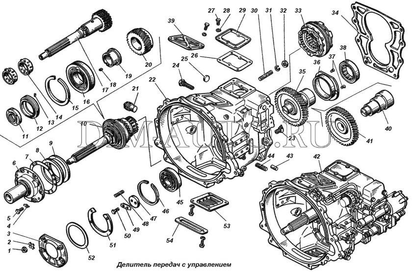 КПП КАМАЗ 152.1700156