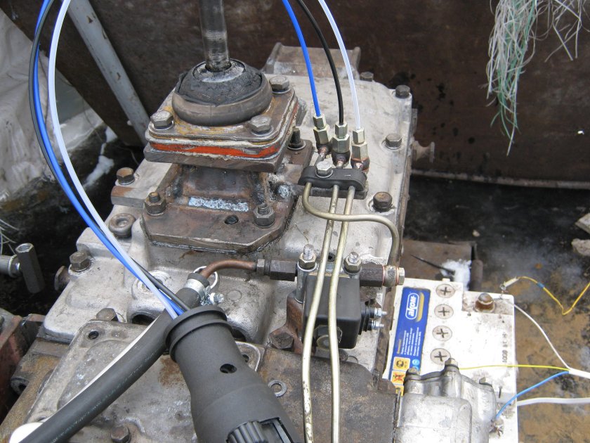 Тросовый привод КПП ЗИЛ 130