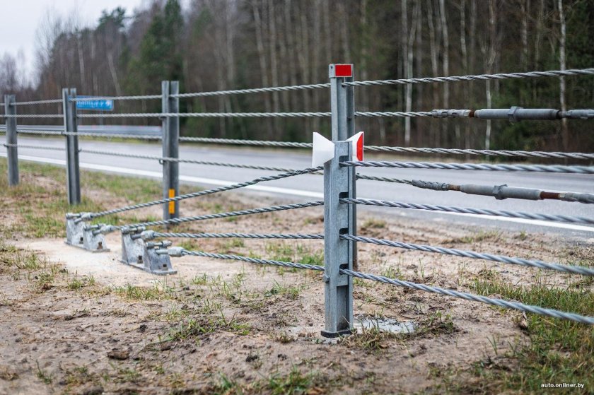 Стойка концевая СТК тросовое ограждение