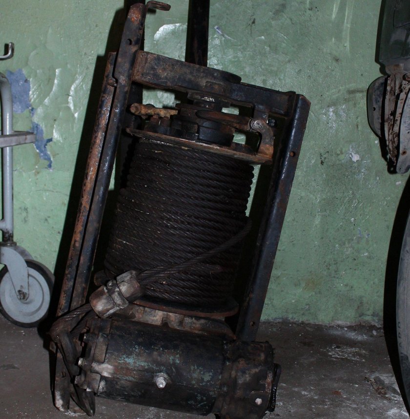 Дровокол из лебедки ЗИЛ 131