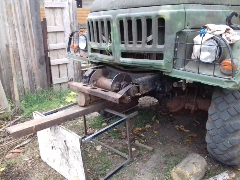 Укомплектовываем лебедку на ЗИЛ 131