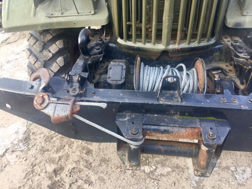 Лебедка запасного колеса ЗИЛ 157