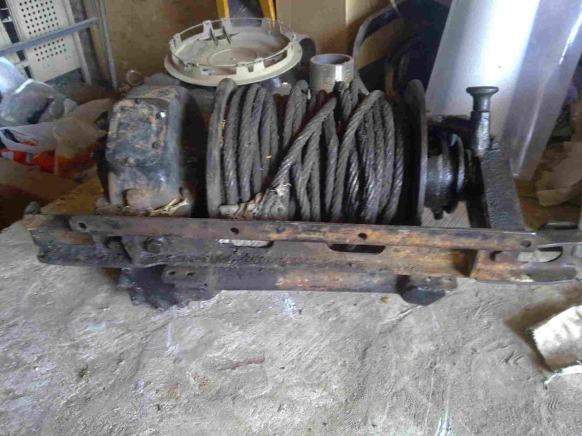 Лебедка ЗИЛ на ГАЗ 66