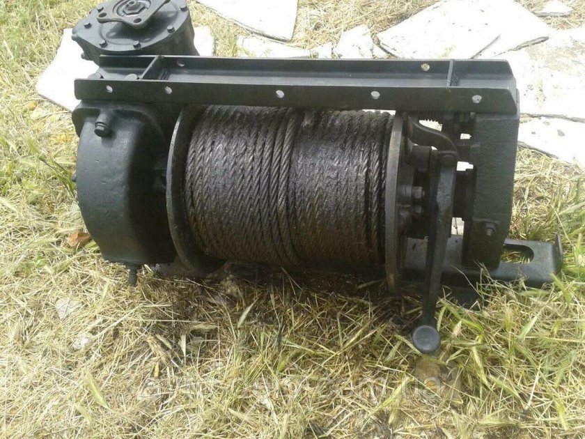 Лебёдка ЗИЛ 131 на МТЗ