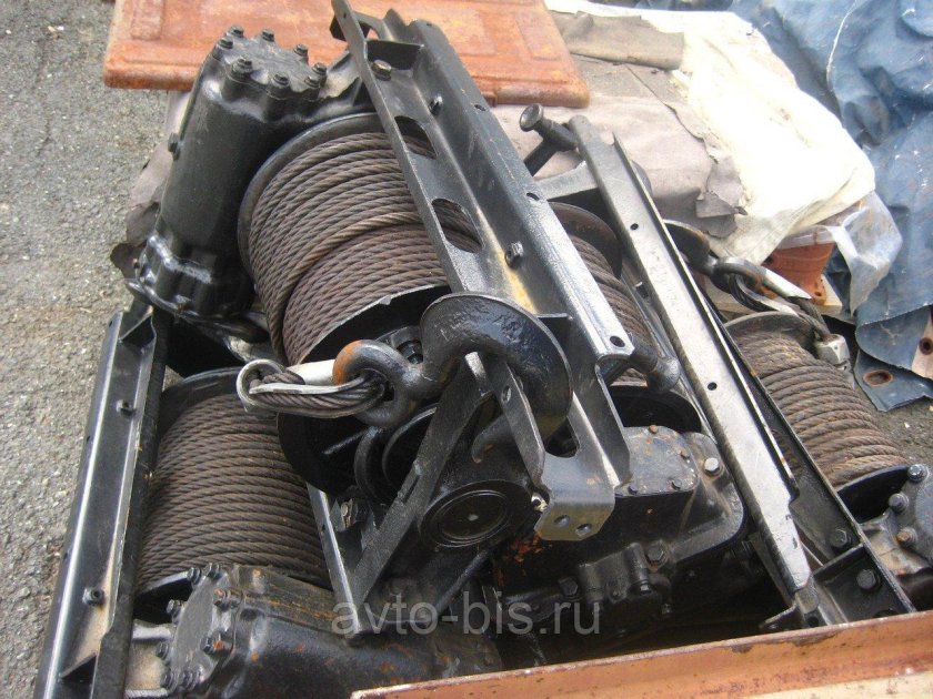 Блок лебедки ЗИЛ 131