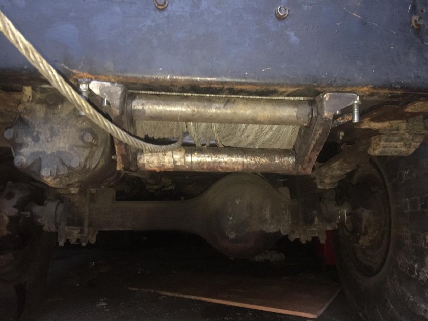 Кронштейн лебедки ЗИЛ 131