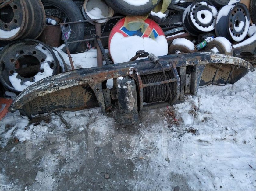 Бампер ЗИЛ 131 под лебедку