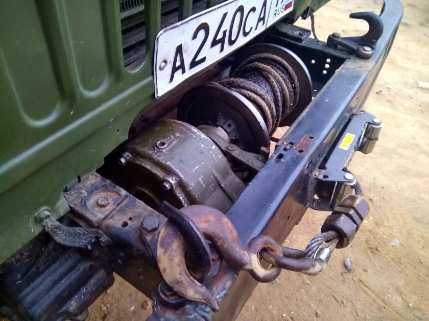 Лебедка ГАЗ 66