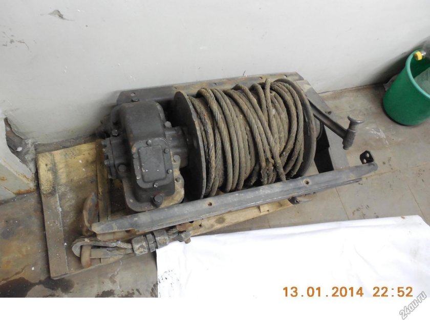 Лебедка ЗИЛ 131 на трактор