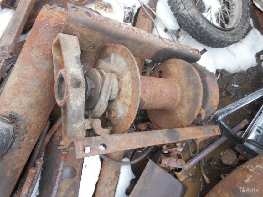 ЗИЛ 130 С лебедкой