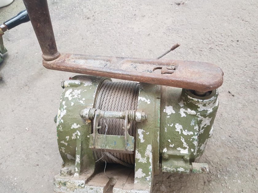 Лебёдка гидравлическая на ГАЗ 66