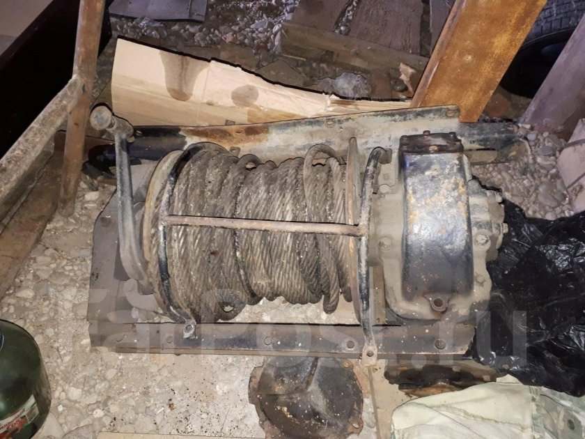 Лебедка ЗИЛ 131 реанимация