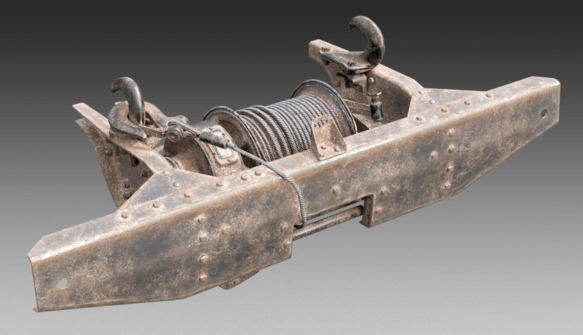 Генератор вместо лебедки ЗИЛ 157