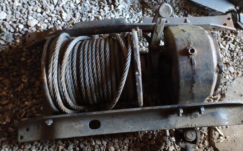 Механическая лебедка ГАЗ 66