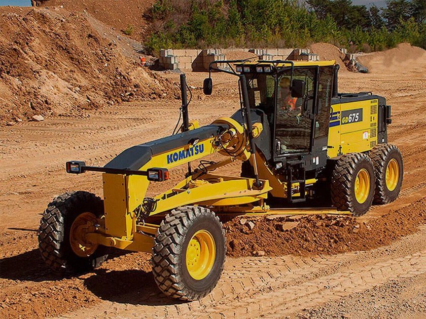Грейдер Komatsu gd705-5