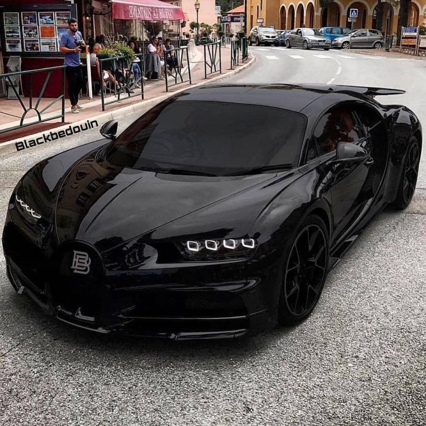 Bugatti Chiron Black Matte