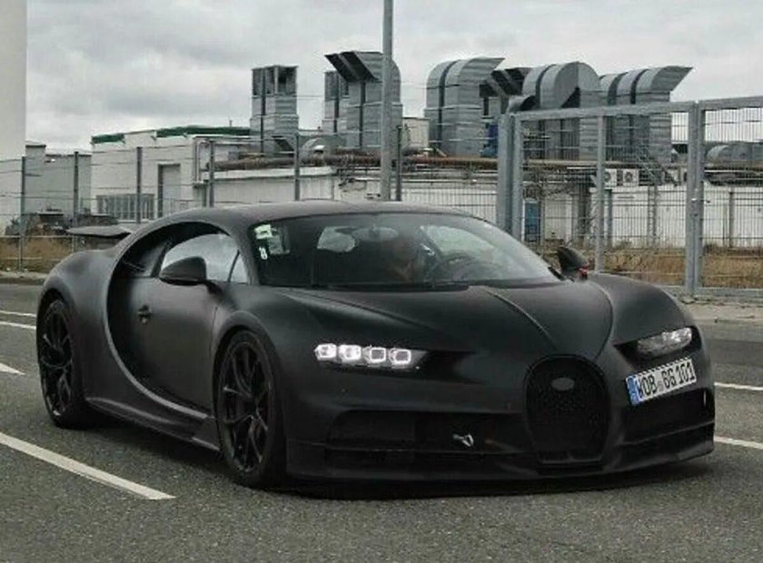 Bugatti Chiron Black Matte