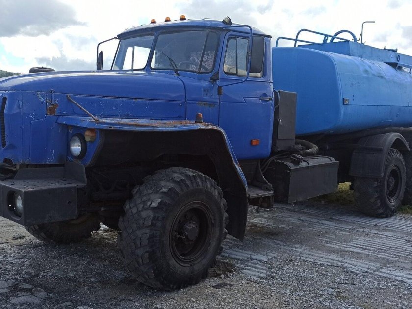 Урал 4320 понтоновоз