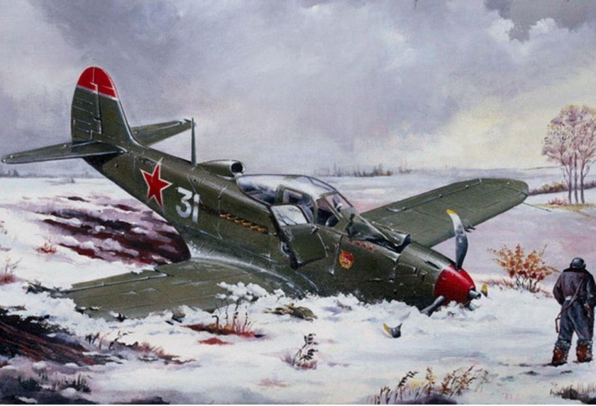 Леонид Каушанский художник самолеты Авиация