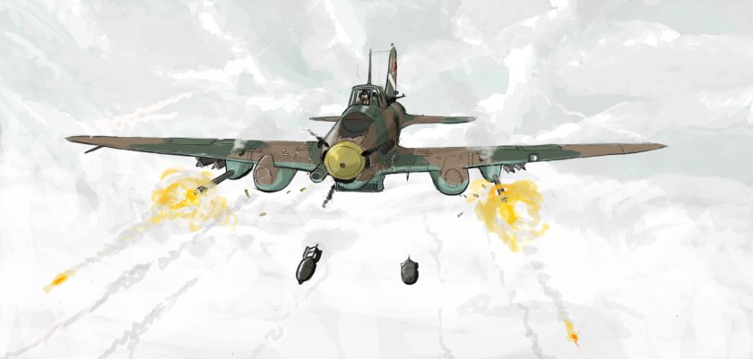 Самолёт ил-2 Штурмовик