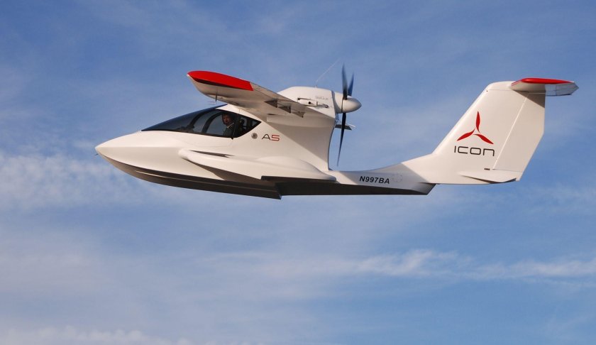 Самолет амфибия icon a5