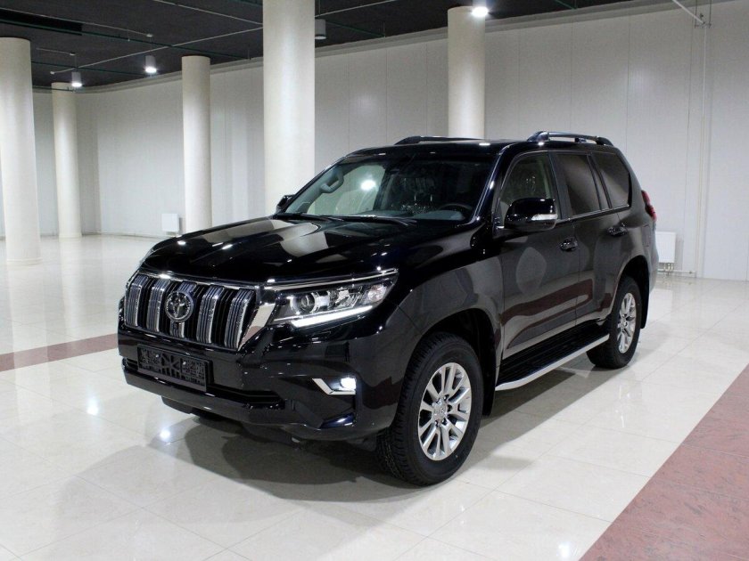 Тойота ленд Крузер Прадо 2021 черный