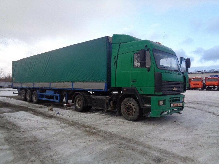 Седельный тягач МАЗ-man 543268