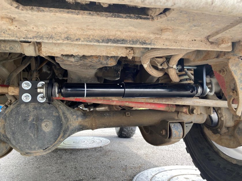 Расширение арок демпфера сафари 60