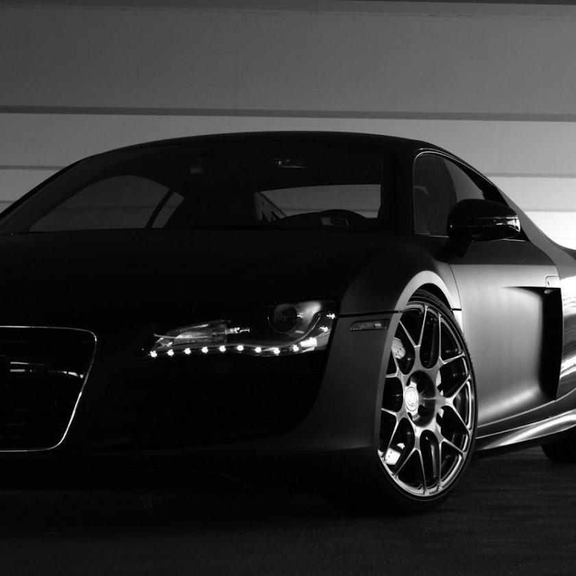 Audi r8 Black Matte