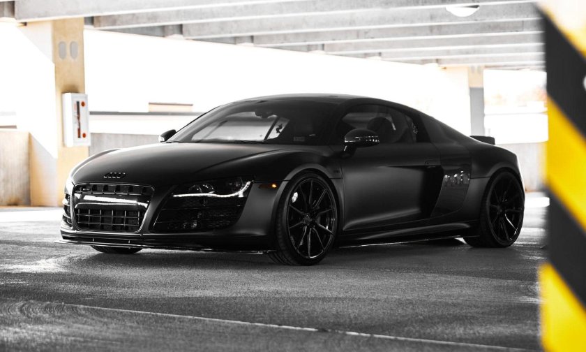 Audi r8 Black Matte