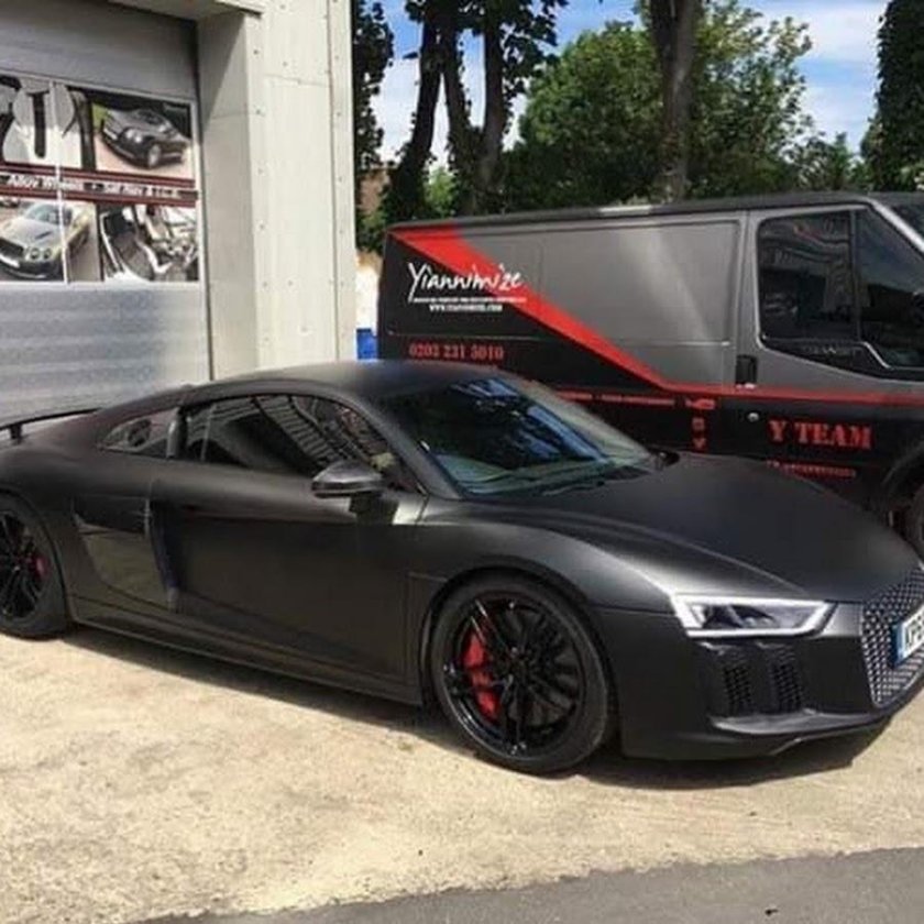 Audi r8 Black Matte
