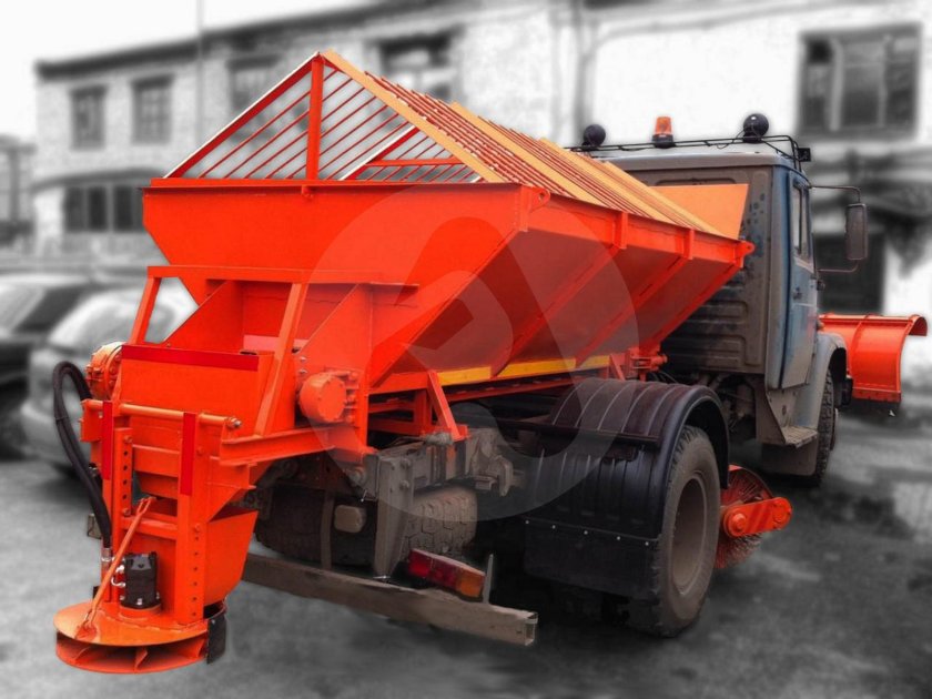 ЗИЛ 433362 пескоразбрасыватель