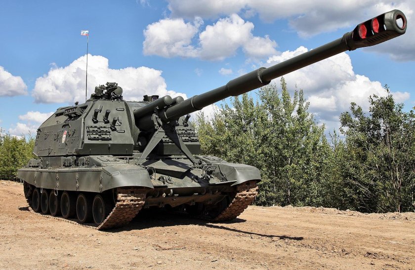 САУ 2с19 Мста-с